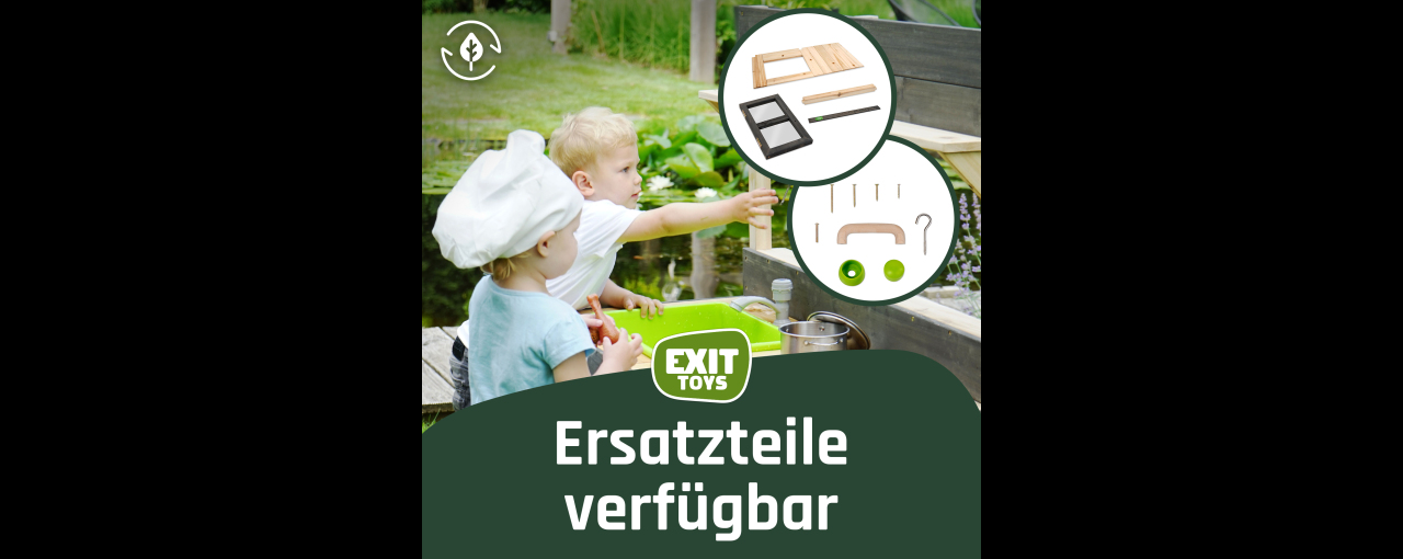 Nachhaltigkeit bei EXIT Toys | Materialien und Verpackungen