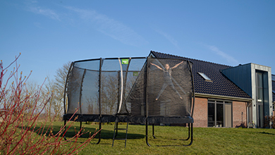 Wie machst du dein Trampolin winterfest?