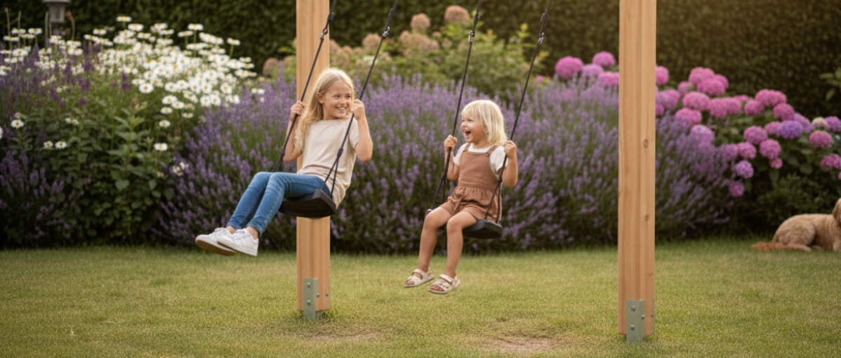 Blog: EXIT Linea speeltoestellen en X-frame picknicktafels