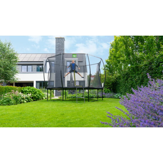 EXIT Silhouette Trampolin ø305cm - schwarz