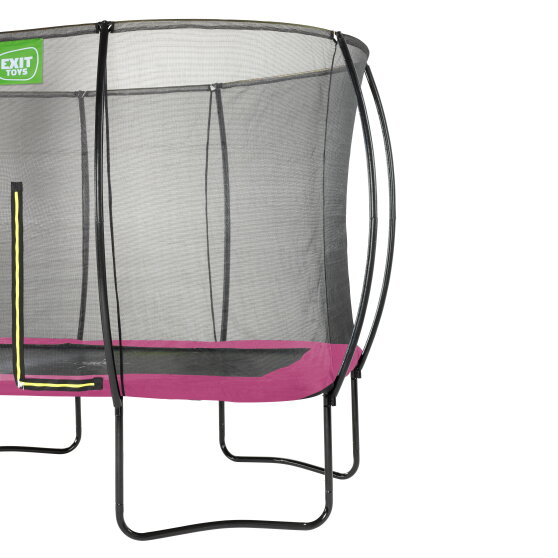 EXIT Silhouette Trampolin 244x366cm - rosa