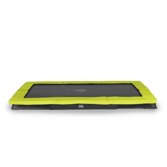 EXIT Silhouette sports Bodentrampolin 244x366cm - grün