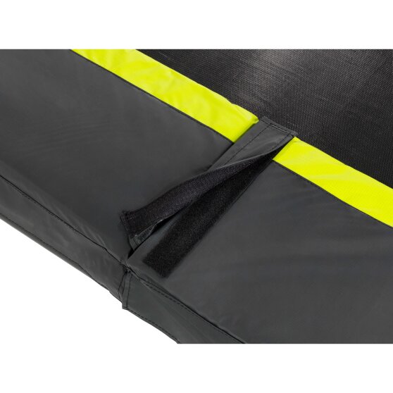 EXIT Silhouette Bodentrampolin 214x305cm - schwarz