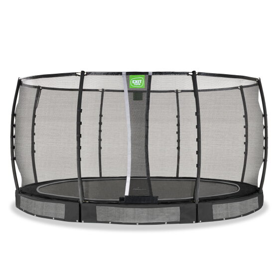EXIT Allure Premium Bodentrampolin &oslash;427cm - schwarz