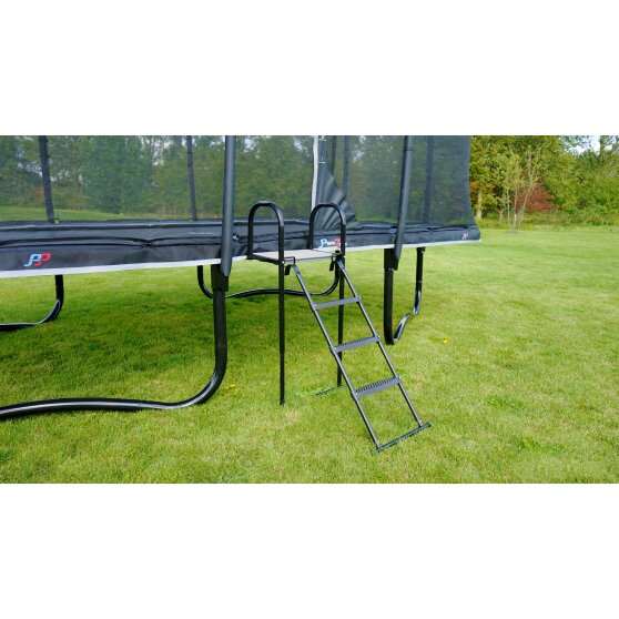 EXIT Trampolinplattform mit Leiter für Rahmenhöhen von 95-110cm