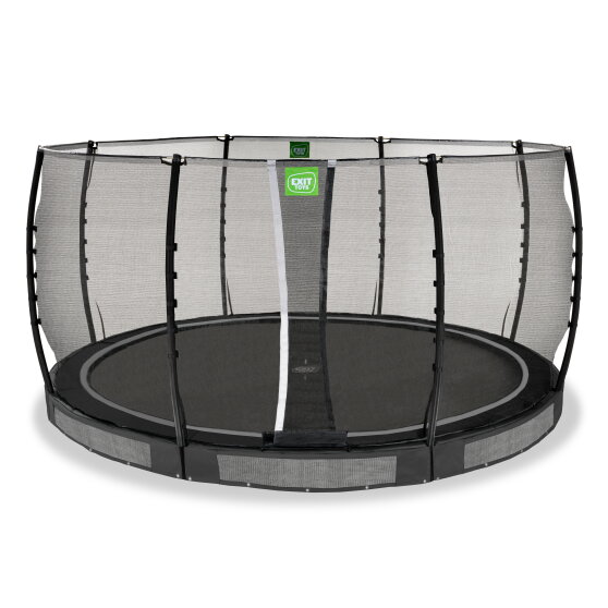 EXIT Allure Classic Bodentrampolin &oslash;427cm - schwarz