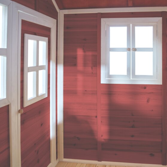 EXIT Loft 500 Holzspielhaus - rot
