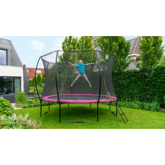 EXIT Silhouette Trampolin ø244cm - rosa