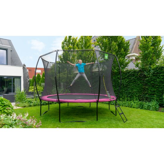 EXIT Silhouette Trampolin ø366cm - rosa