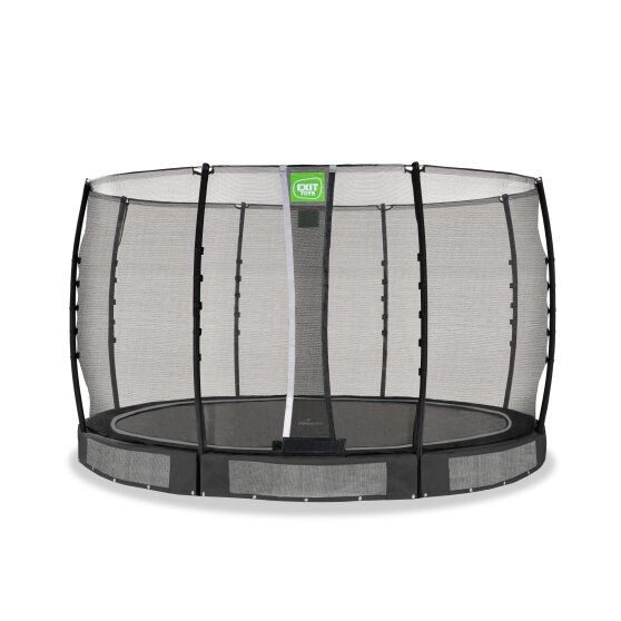 EXIT Allure Classic Bodentrampolin &oslash;366cm - schwarz
