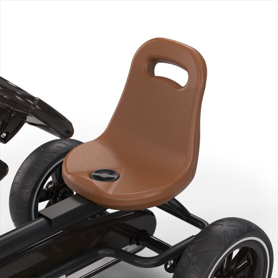 EXIT Foxy Go-Kart mit Anhänger für Kinder schwarz | ab 2 Jahren