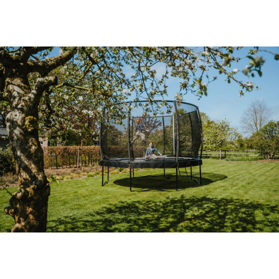 EXIT Allure Classic Trampolin &oslash;427cm - schwarz