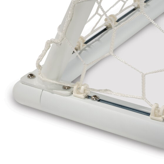 EXIT Scala Aluminium Soccer Goal 300x200 WHITE