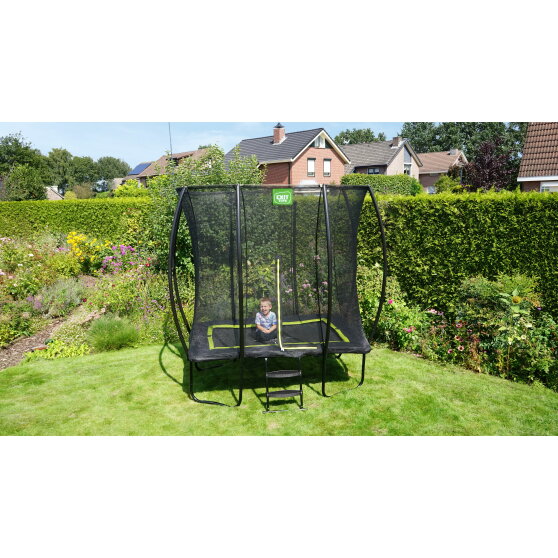 EXIT Silhouette Trampolin 153x214cm - schwarz