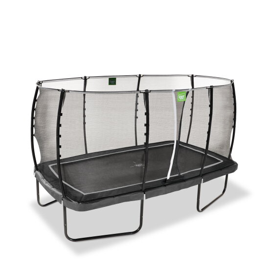 EXIT Allure Classic Trampolin 244x427cm - schwarz