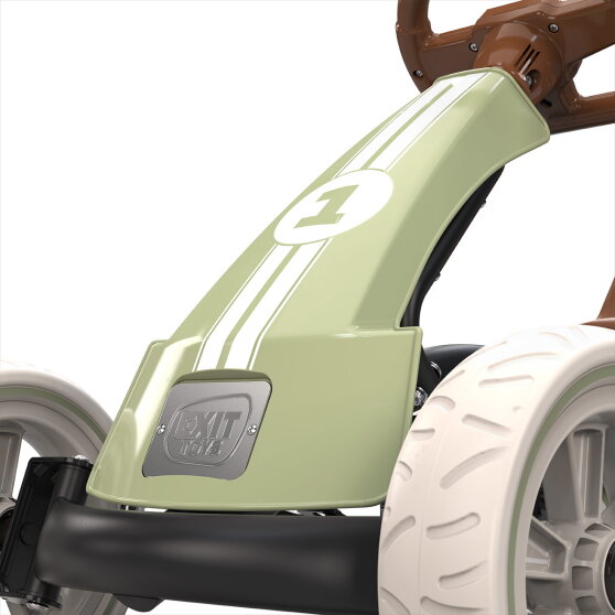 EXIT Foxy Go-Kart mit Anhänger für Kinder grün | ab 2 Jahren