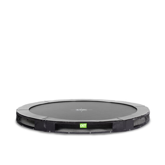 EXIT Elegant sports Bodentrampolin ø305cm - schwarz