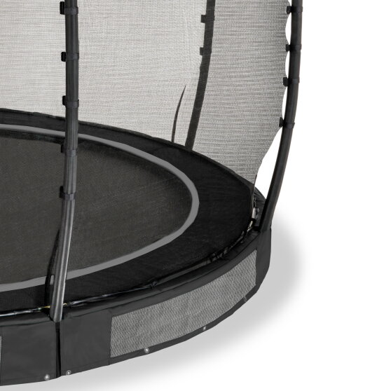 EXIT Allure Premium Bodentrampolin ø305cm - schwarz