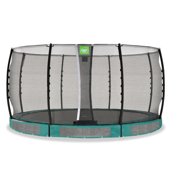EXIT Allure Classic Bodentrampolin ø427cm - grün