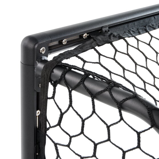 EXIT Scala Aluminium Fußballtor 120x80cm - schwarz