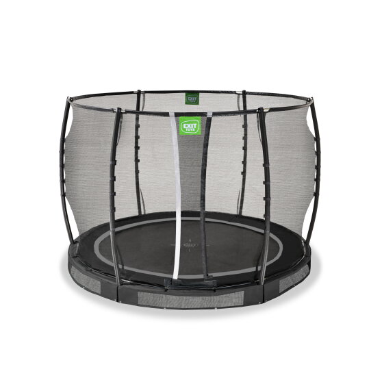 EXIT Allure Premium Bodentrampolin ø305cm - schwarz