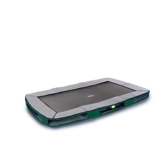 EXIT Elegant sports Bodentrampolin 214x366cm - grün