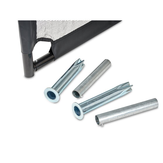 EXIT Coppa stählernes Fußballtor 220x170cm - schwarz