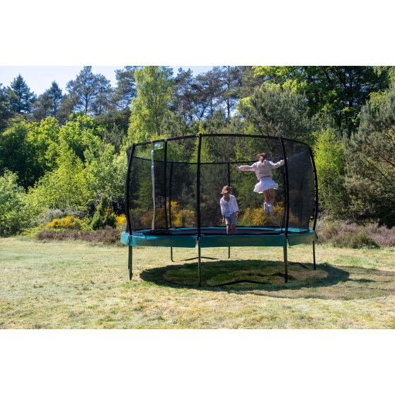 EXIT Allure Premium Trampolin ø366cm - grün