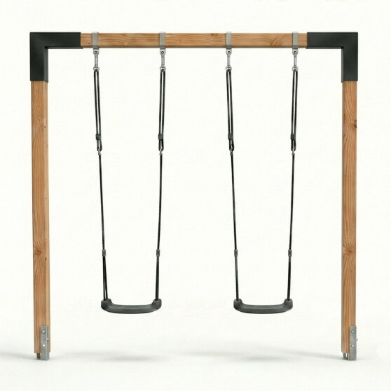 EXIT Linea 85 doppelte Holzschaukel | Douglas-Holz