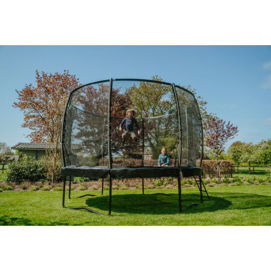 EXIT Allure Premium Trampolin &oslash;366cm - schwarz