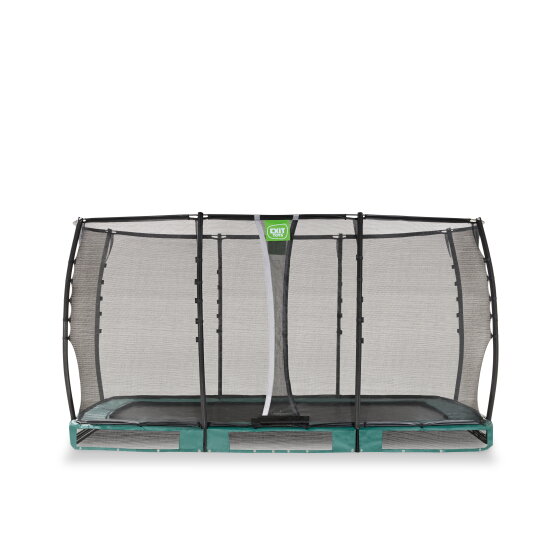 EXIT Allure Premium Bodentrampolin 214x366cm - gr&uuml;n
