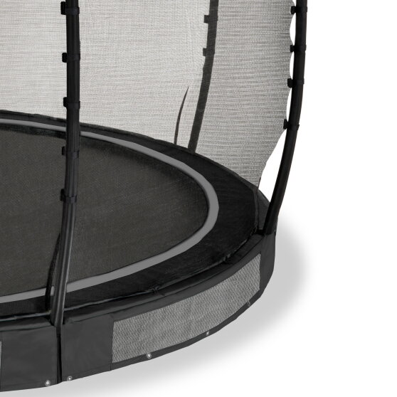 EXIT Allure Classic Bodentrampolin ø305cm - schwarz