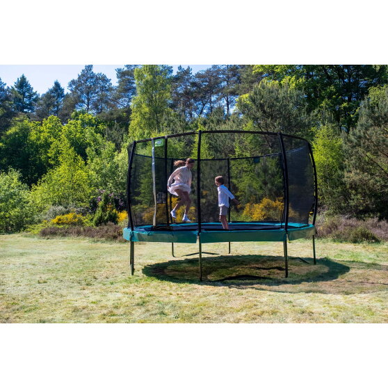 EXIT Allure Premium Trampolin &oslash;366cm - gr&uuml;n