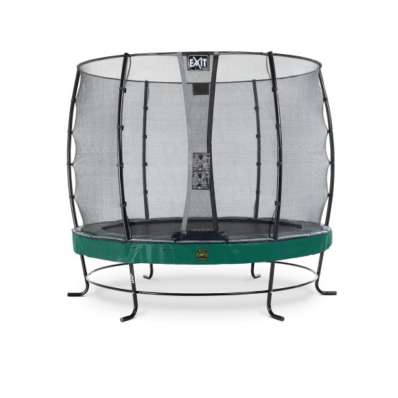 08.10.08.20-exit-elegant-premium-trampolin-o253cm-mit-economy-sicherheitsnetz-grun