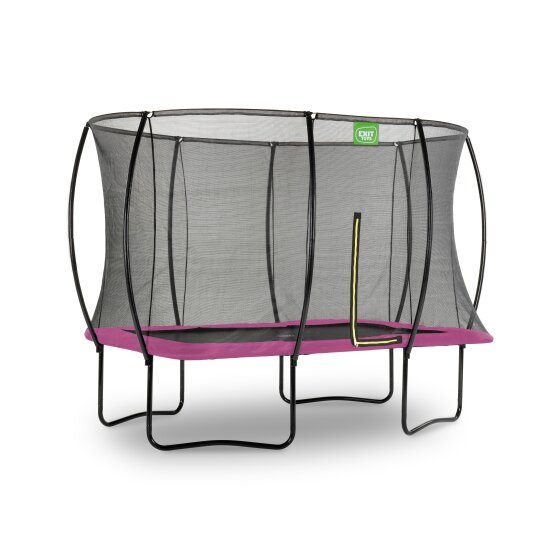 EXIT Silhouette Trampolin 244x366cm - rosa