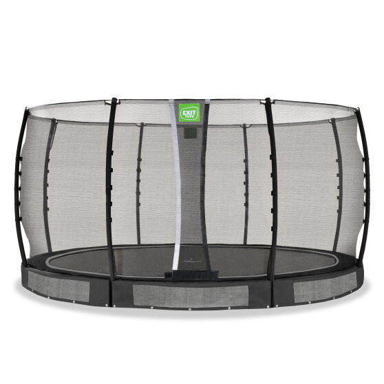 EXIT Allure Classic Bodentrampolin &oslash;427cm - schwarz