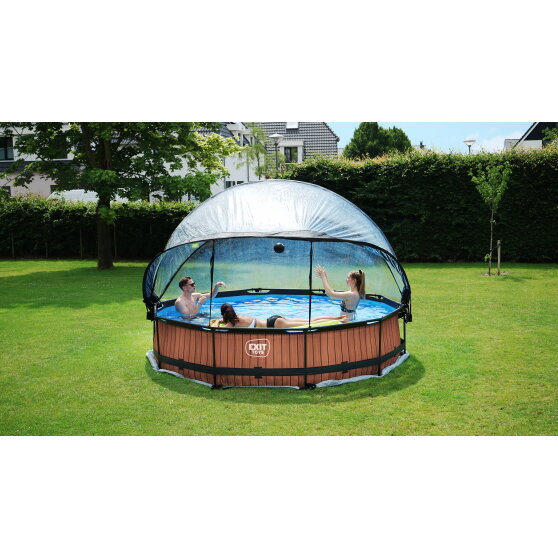 EXIT Pool Abdeckung ø360cm - universal