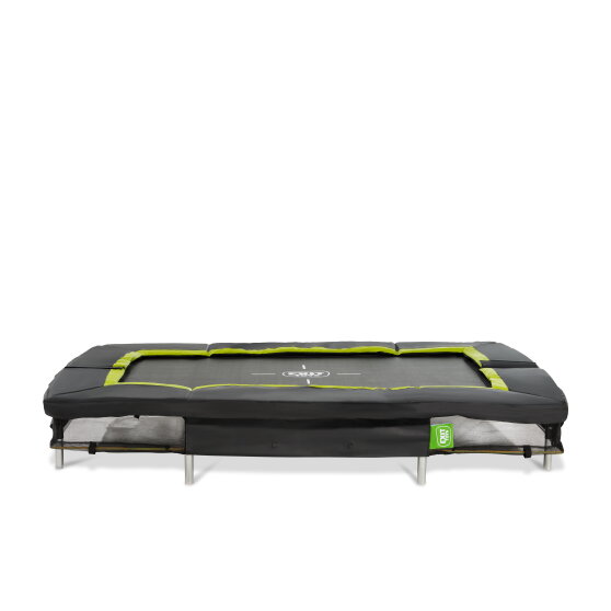 EXIT Silhouette sports Bodentrampolin 153x214cm - schwarz