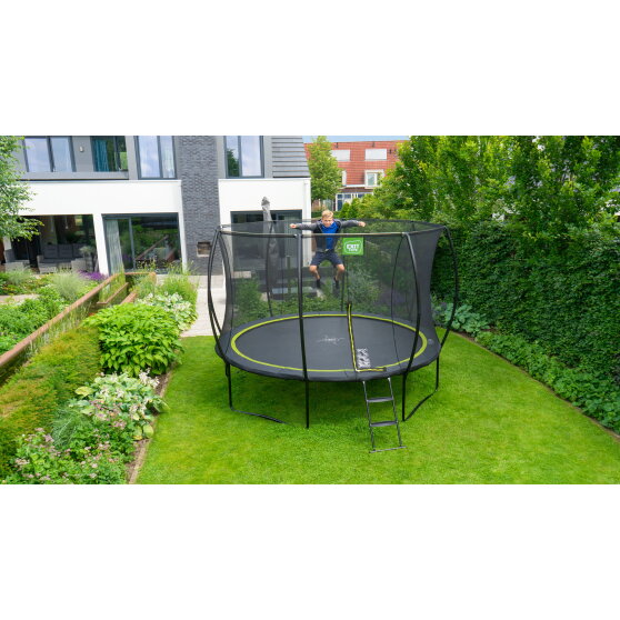 EXIT Silhouette Trampolin ø366cm - schwarz
