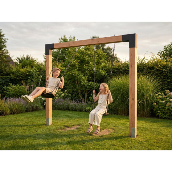 EXIT Linea Robust 110 doppelte Holzschaukel