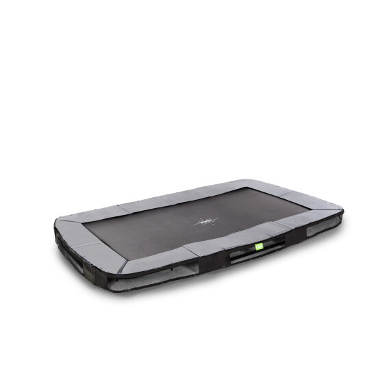 EXIT Elegant Premium sports Bodentrampolin 244x427cm - schwarz