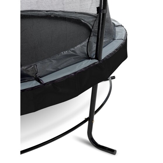 EXIT Elegant Trampolin ø427cm mit Economy Sicherheitsnetz - schwarz