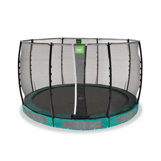EXIT Allure Classic Bodentrampolin &oslash;366cm - gr&uuml;n