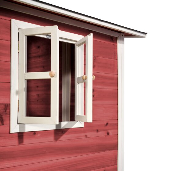 EXIT Loft 550 Holzspielhaus - rot