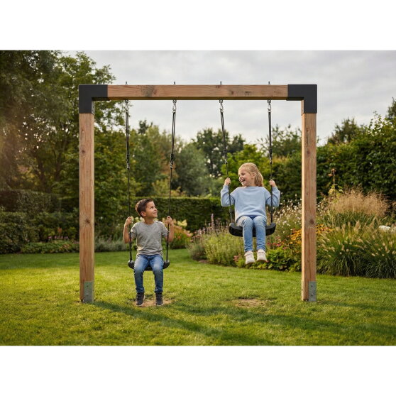 EXIT Linea Robust 110 doppelte Holzschaukel