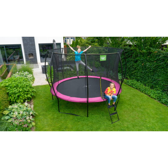 EXIT Silhouette Trampolin ø244cm - rosa