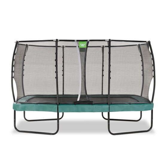 EXIT Allure Premium Trampolin 244x427cm - gr&uuml;n