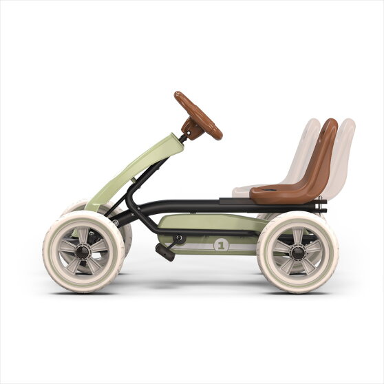EXIT Foxy Go-Kart für Kinder grün | Pedal-Go-Kart ab 2 Jahren