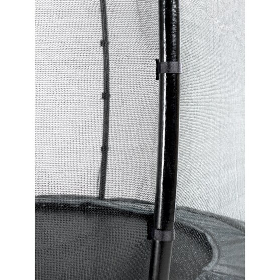 EXIT Elegant Inground-Trampolin 244x427cm mit Economy Sicherheitsnetz - grau