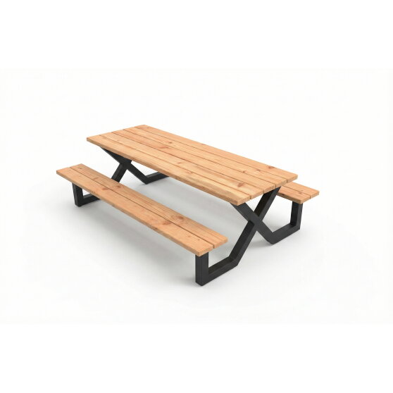 EXIT Picknicktisch X-200 - 6 Personen - 200 cm